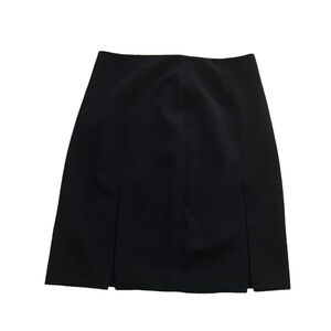 Karl Lagerfeld Paris Black Slit Skirt